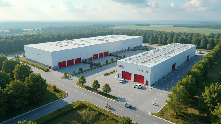 werksausbau elektroauto fabrik