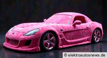 Farben "UND" Designs: Karosserien in Rosa Plüsch