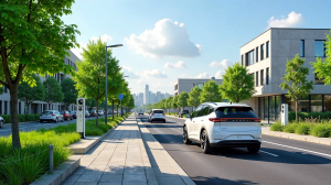 Die Mobilität der Zukunft: Autos, Fußverkehr und Elektrofahrzeuge in Deutschland