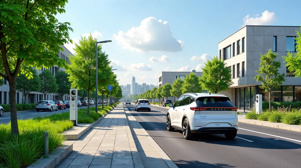 Die Mobilität der Zukunft: Autos, Fußverkehr und Elektrofahrzeuge in Deutschland