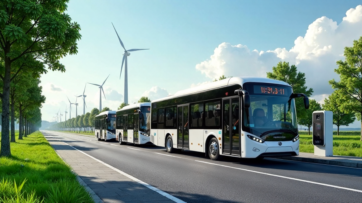 Die Revolution der E-Busse: Energieverbrauch, Ladeverhalten, Batteriemanagement