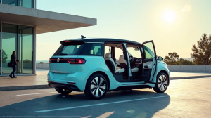 Die Revolution des Transportfahrzeugs: VW ID. Buzz, Trennwand, Flexibilität