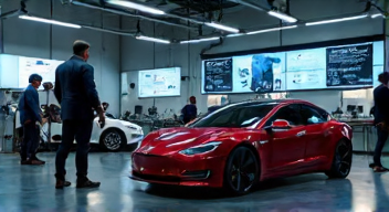 Technologische Herausforderungen von Elon Musk, CEO von Tesla