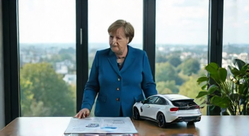 Politische Aspekte der E-Mobilität mit Angela Merkel (Genie, 69 Jahre)